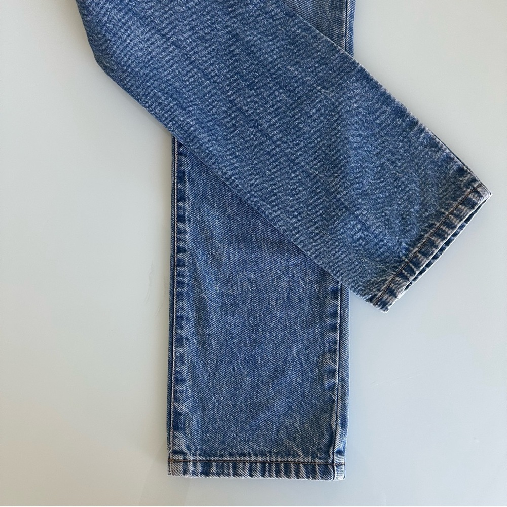 Revice V Cut Jeans Women’s Straight Leg Vintage Wash Trendy Denim - Picture 12 of 16